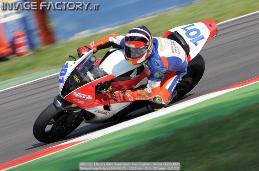 2008-05-11 Monza 0929 Supersport - Kev Coghlan - Honda CBR600RR